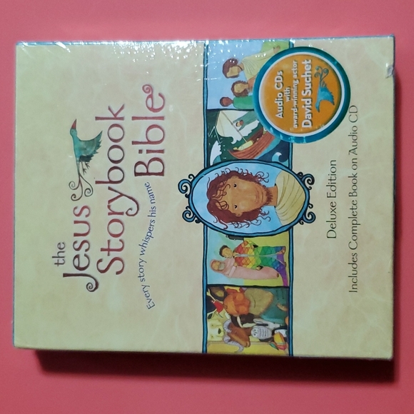 New-Sealed - The Jesus Storybook Bible Deluxe Edition with Audio CDs - Picture 1 of 6